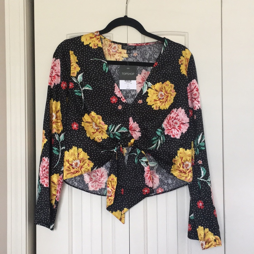 Topshop crop top